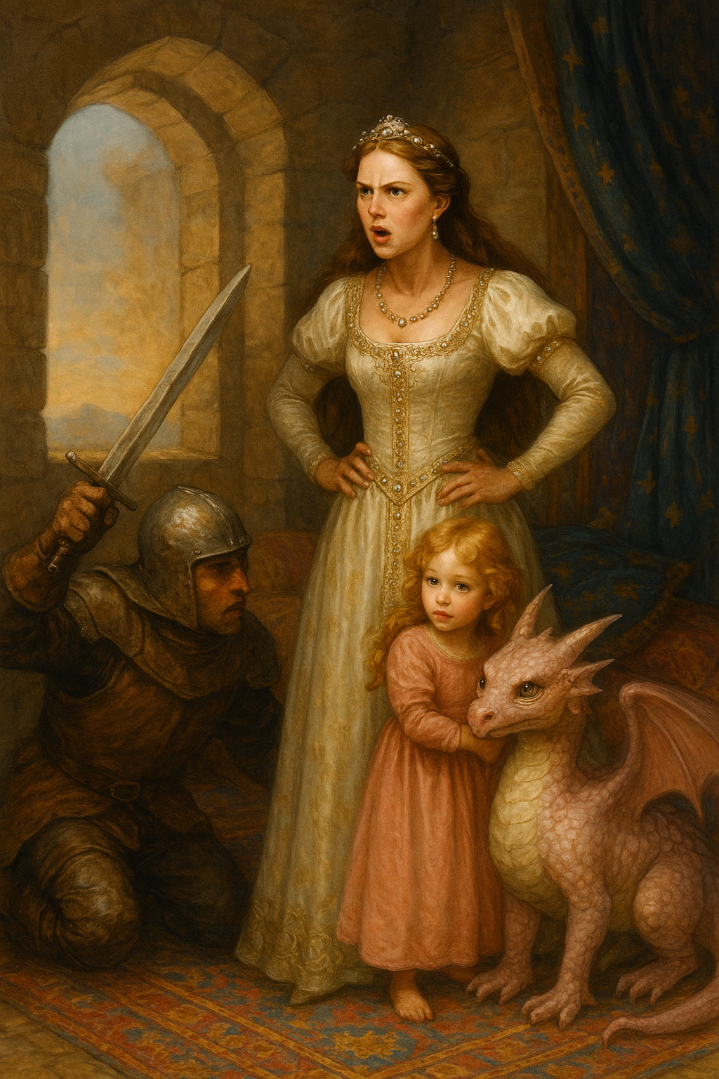 Image of Princess and Dragon